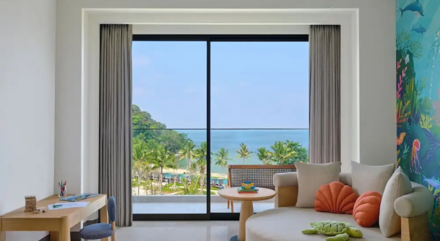 Двухместный семейный номер Standard Lampung Marriott Resort & Spa