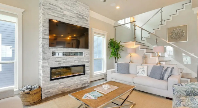 Walk to Galveston Beach: Family Gem w/ Balconies!