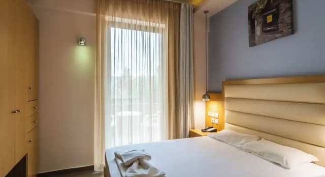 Номер Economy с балконом и с видом на сад Pantheon Hotel