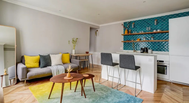 Saintgermain Sojourn Charming 2 Bedroom in the Rive Gauche, Забронировать Апартаменты/квартира Париж Иль-де-Франс, рядом с Станция метро Solférino