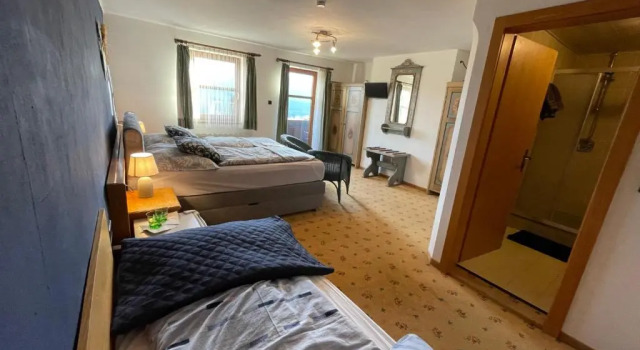 Трёхместный номер Standard с видом на горы Hotel-Gasthof Lammersdorf