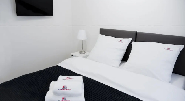 Апартаменты Comfort c 1 комнатой с балконом Hosapartments City Center
