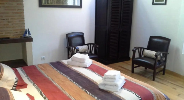 Номер Standard Maison dhôtes Brameloup Jardin Ovale