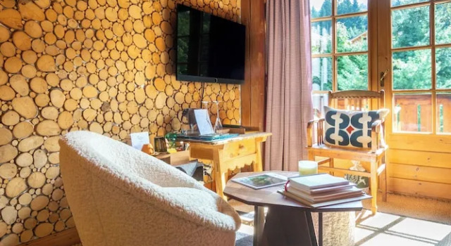 Номер Deluxe с видом на горы Megève Bois - Relais & Châteaux