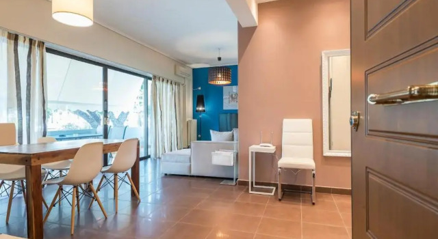 Glyfada Glass-Walled Designed Apt