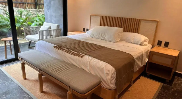 Lovely 2Bedroom apartment serviced + pool & garden, Rezervasyon Daire Tulum havuzlu oteller, Yüzme Havuzu