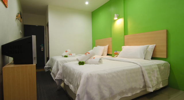 Standardowy dwuosobowy pokój T Hotel Kuala Perlis