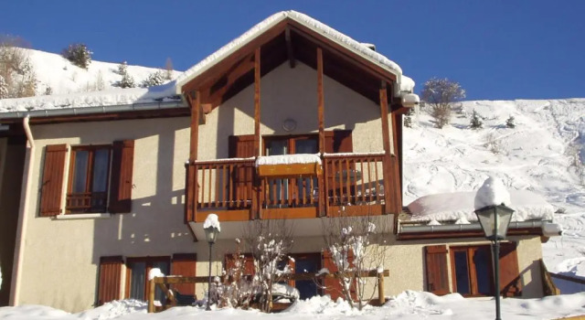 Шале Mountain Lodge in Alps-chez Philippe, Panoramic-Village, Renting, view over Glaciers