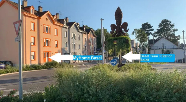 MyHome Basel 3A44, Rezervasyon Otel Saint-Louis Haut-Rhin