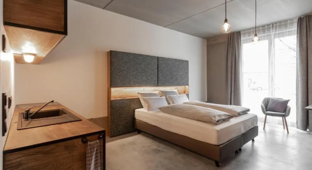 Апартаменты Цокольный этаж GH1 Aparthotel am Glockenplatz