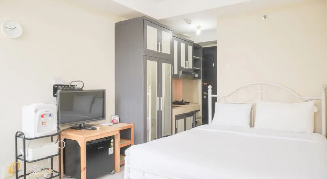 Homey And Simply Look Studio Belmont Residence Puri Apartment, Book Apartment Jakarta Jakarta Province