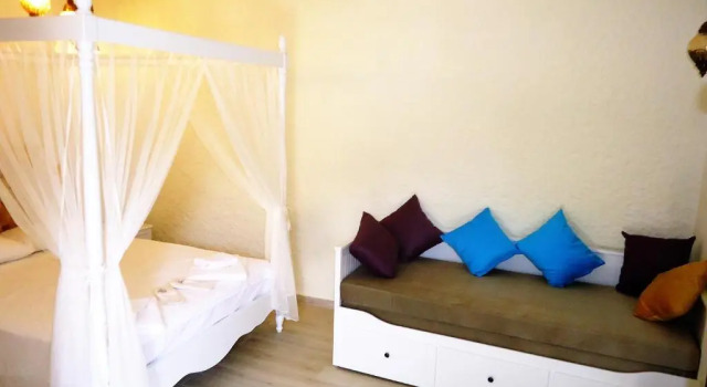 Четырёхместный номер Standard с видом на сад Grand Alaçatı Butik Hotel