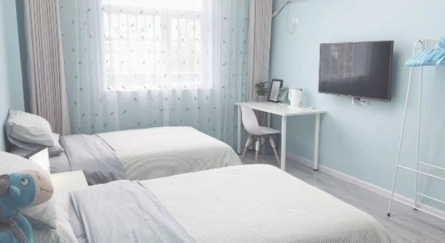 Люкс Danjiangkou Threeofus Apartment