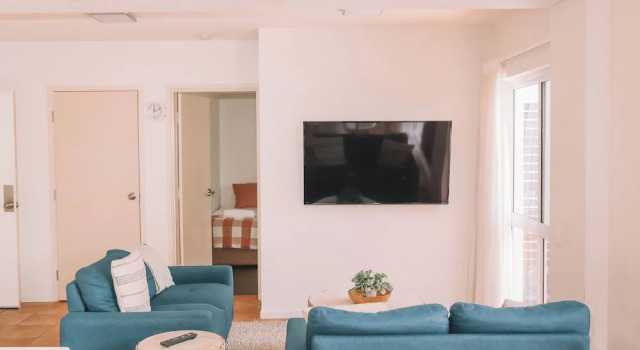 Номер Standard с 2 комнатами с балконом и с видом на бассейн Yamba Beach Motel