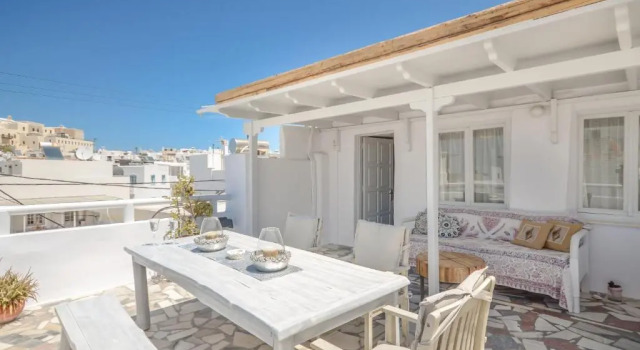 Апартаменты с видом на море Naxos Center Houses