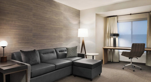 Люкс c 1 комнатой с видом на город Residence Inn by Marriott Minneapolis St. Paul/Eagan