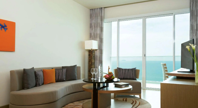 Люкс Executive с видом на море Mövenpick Siam Hotel Na Jomtien Pattaya