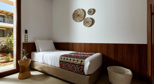 Люкс с 2 комнатами с видом на сад Volta Suites and Villas