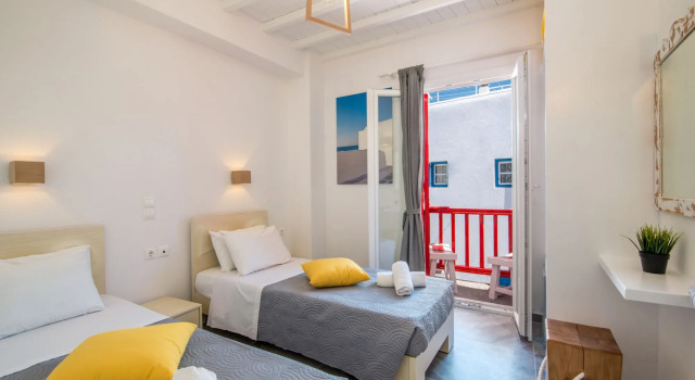 Orpheas Rooms, Забронировать Отель Миконос остров Миконос, рядом с Старый Порт Миконоса