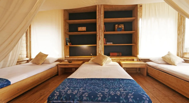 Трёхместный коттедж MaoMeno Yoga Resort