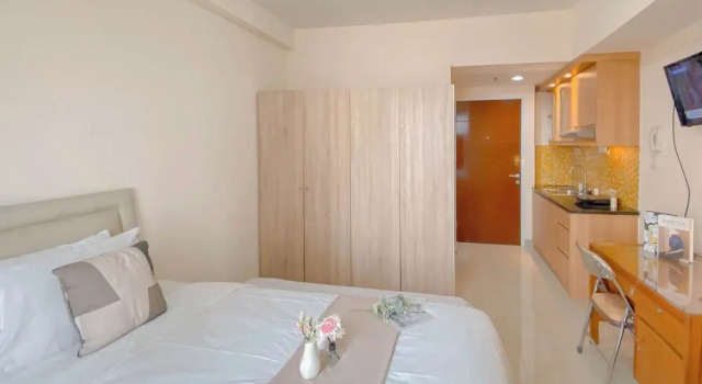 Restful And Cozy Studio At Taman Melati Margonda Apartment