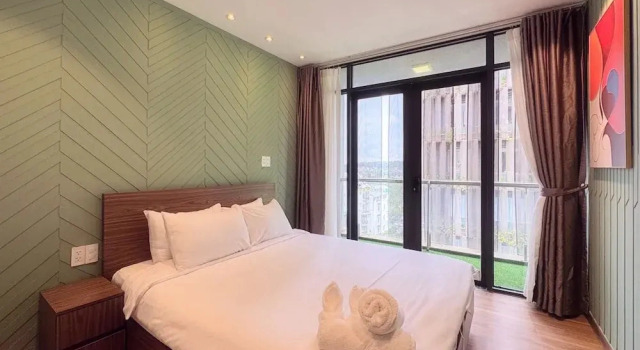 Апартаменты с 3 комнатами 9Trip Stay in Dalat Center Residence - 4 Star Service Apartment