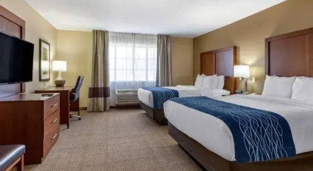 Четырёхместный люкс Comfort Inn & Suites Lordsburg I-10