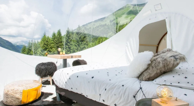 Les Bulles des Mines D'or - Campsite, Забронировать Кемпинг Морзин Порт дю Солей