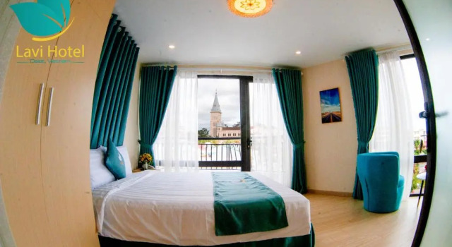 Двухместный номер Deluxe с балконом Lavi Hotel Da Lat