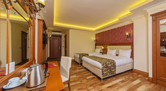 Трёхместный номер Deluxe Lausos Palace Hotel Şişli