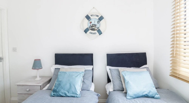216 Atlantic Bays Holiday Park, Rezervasyon Tatil Evi Padstow villalar, Villa