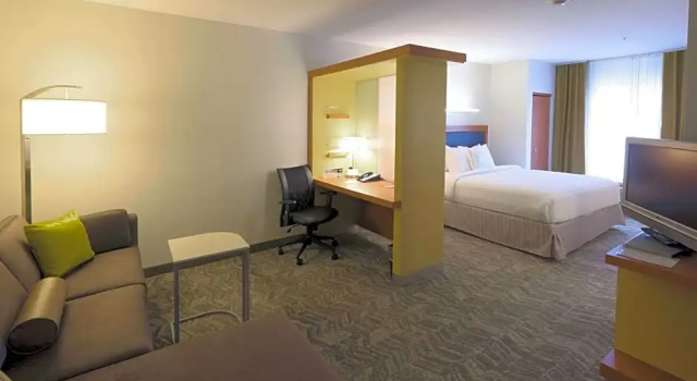 Четырёхместный люкс SpringHill Suites by Marriott Albany Latham-Colonie