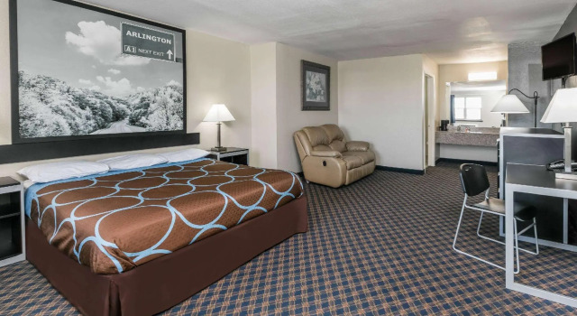 Двухместный номер Standard Super 8 by Wyndham Arlington Near AT&T Stadium