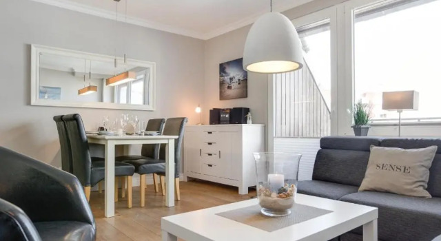 exklusive 3-Zimmer-Ferienwohnung im Herzen Westerlands, Забронировать Апартаменты/квартира Апартаменты Вестерланд, рядом с Аквапарк "Зюльтер Велле", Апартаменты/квартира