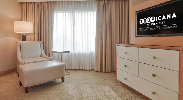 Двухместный люкс Havana c 1 комнатой Tropicana Atlantic City – A Caesars Rewards Destination