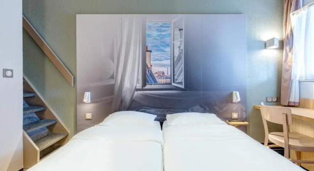 Четырёхместный номер Classic B&B HOTEL Orgeval