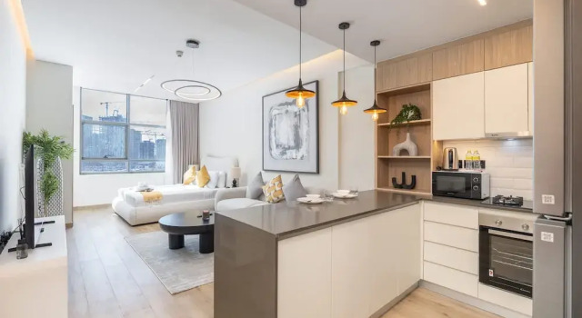 Mesmerizing Studio Located in the Center of JVC