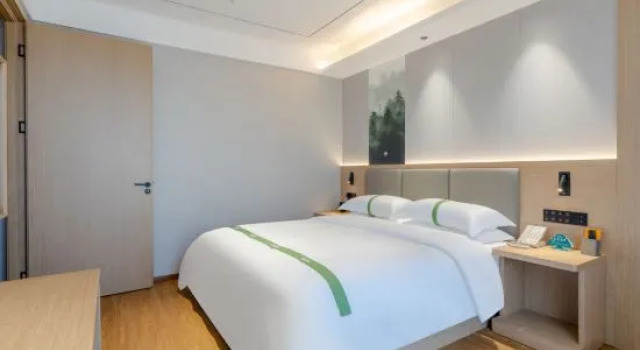 Люкс Deluxe GreenTree Inn Express Hotel (Hefei Dalian Road Nanxiang Automobile City)