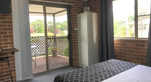 Номер Deluxe с балконом Coffs Shearwater Motel