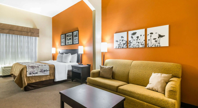Двухместный люкс Sleep Inn & Suites Ocala