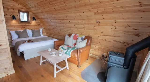 Glamping Pod 1 Comfort, Забронировать Кемпинг Отели Англии 3 звезды, 3*