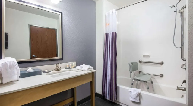 Четырёхместный номер Standard с красивым видом из окна La Quinta by Wyndham Morgantown