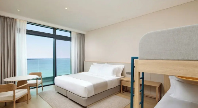 Двухместный номер Deluxe с видом на океан Shillamonogram Gangneung Hotel