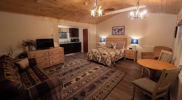 Люкс Deluxe The Snowshoe Lodge