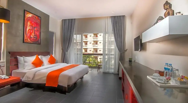 Двухместный номер Deluxe с балконом CoolLand Residence & Spa
