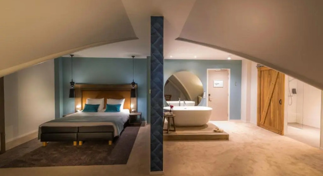 Люкс с красивым видом из окна Boutique Hotel Texel
