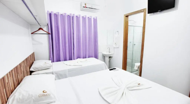 Трёхместный номер Standard Hotel Aldeia Cerrado