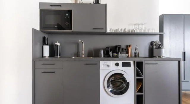 Люкс Дуплекс с 2 комнатами Limehome Erfurt Schmidtstedter Straße