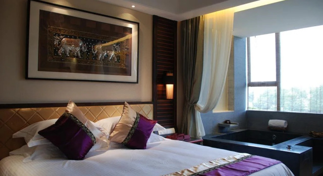 Regalia Resort  Spa Qinhuai River, Rezervasyon Tatil Köyü Nankin resort oteller, Tatil Köyü