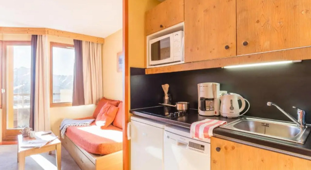 Апартаменты Дуплекс c 1 комнатой Résidence Pierre & Vacances LOurs Blanc